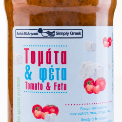 Σάλτσα τομάτας με φέτα Simply Delicious  280gr