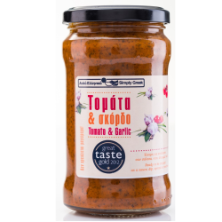 Σάλτσα τομάτας με σκόρδο Simply Delicious 280gr