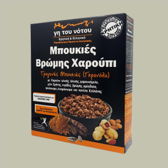 Γκρανόλα Χαρούπι Γη του Νότου 375gr Γκρανόλα Χαρούπι Γη του Νότου 375gr
