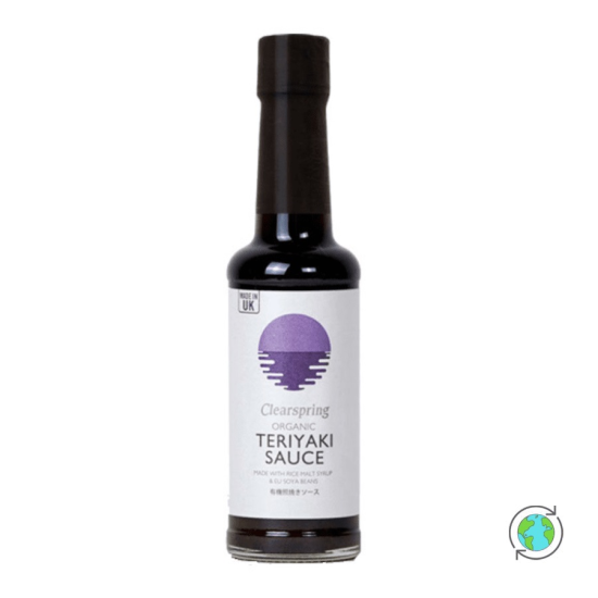 Teriyaki, Σάλτσα με σιρόπι Ρυζιού -Χ/ΖΑΧ. CLEARSPRING 150ml Teriyaki, Σάλτσα με σιρόπι Ρυζιού -Χ/ΖΑΧ. CLEARSPRING 150ml