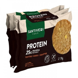 Γκοφρέτες Φακής 25% πρωτεΪνης Vegan & Gluten Free Santiveri 3x19g