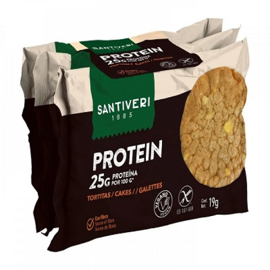 Γκοφρέτες Φακής 25% πρωτεΪνης Vegan & Gluten Free Santiveri 3x19g Γκοφρέτες Φακής 25% πρωτεΪνης Vegan & Gluten Free Santiveri 3x19g