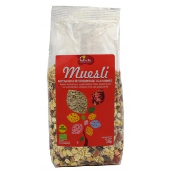 Βιολογικό μούσλι Goji Berries Οla Bio 350g Βιολογικό μούσλι Goji Berries Οla Bio 350g