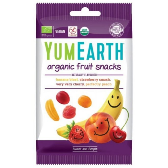 Βιολογικά Ζελεδάκια με ακατερ.ζάχαρη 50g YUM EARTH Βιολογικά Ζελεδάκια με ακατερ.ζάχαρη 50g YUM EARTH