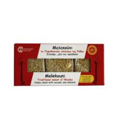 Μελεκούνι Παραδοσιακό γλύκισμα Ρόδου (3x60g) χωρίς γλουτένη