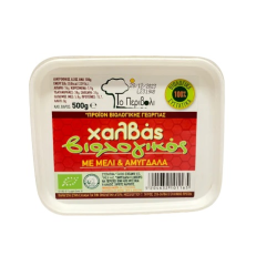 Χαλβάς με Μέλι & Αμύγδαλα Βιολογικός Το Περιβόλι  500γρ