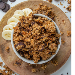 Phil's Granola Μαύρη Σοκολάτα & Αμύγδαλο 275gr