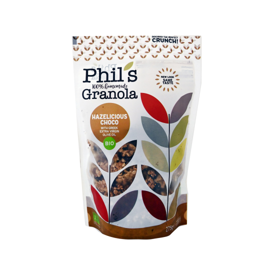 Phil's Granola Φουντούκι - Σοκολάτα 275gr