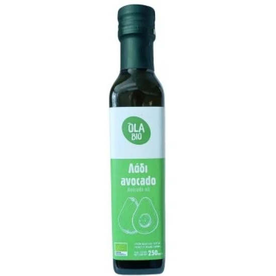 Λάδι Αβοκάντο ΒΙΟ 250ml OLA BIO Λάδι Αβοκάντο ΒΙΟ 250ml OLA BIO