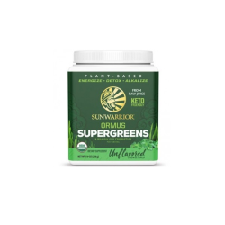 Μείγμα Πράσινων Υπερτροφών & Χυμών 'Ormus Supergreens' με 2 Δις Προβιοτικά (225γρ) Sunwarrior.