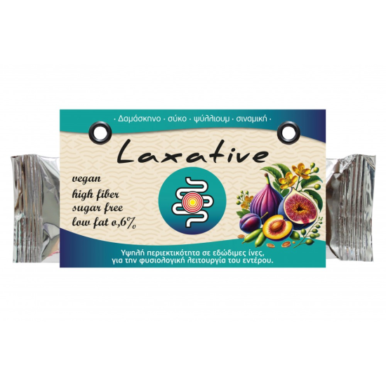 Μπάρα Laxative 50γρ (ιδανική για τη λειτουργία του εντέρου) Μπάρα Laxative 50γρ (ιδανική για τη λειτουργία του εντέρου)