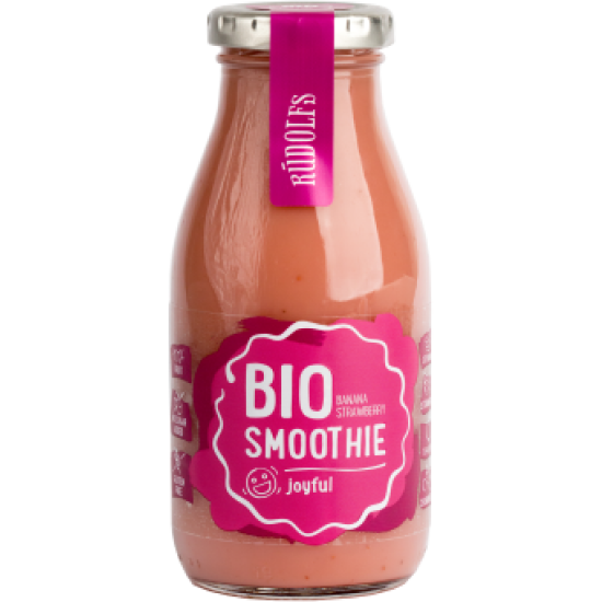Smoothie Joyful ΒΙΟ με Μπανανα & Φράουλα 260ml Smoothie Joyful ΒΙΟ με Μπανανα & Φράουλα 260ml