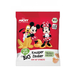 Σνακ Καλαμποκιού ΒΙΟ Micky Φράουλα 30γρ +12Μ
