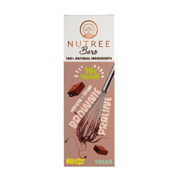 Πρωτεϊνική μπάρα brownie praline Nutree  50γρ Χ/ΓΛ