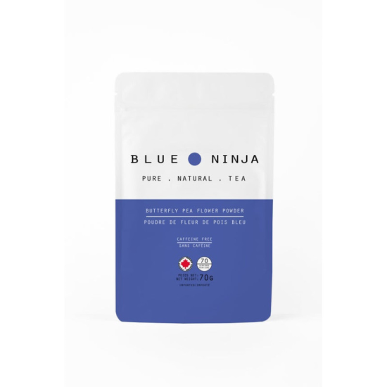 Βιολογικό Butterfly Pea Flower Tea BLUE NINJA 70g. Βιολογικό Butterfly Pea Flower Tea BLUE NINJA 70g.