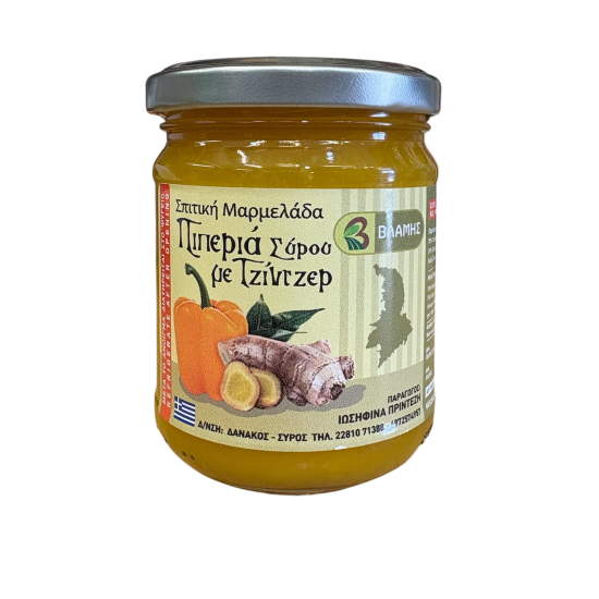 Μαρμελάδα Σύρου με Πιπεριά & Τζιντζερ 250γρ