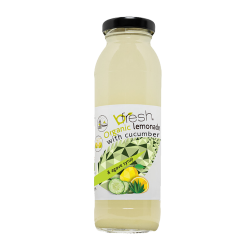 Λεμονάδα με αγγούρι & βιολογική αγαύη 250ml