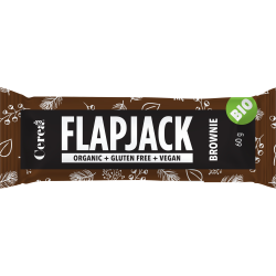 Βιολογική μπάρα Brownie με Κάσιους,Κακάο & άρωμα καφέ Flapjack Χ/ΓΛ 60g