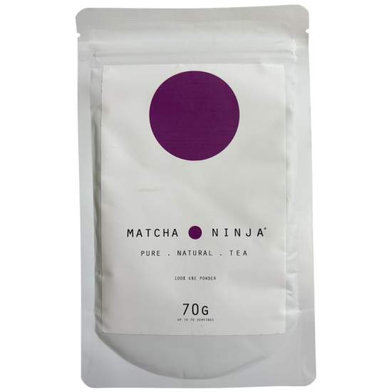 Μωβ γιαμ Σκόνη UBE 100% 70g Matcha Ninja Μωβ γιαμ Σκόνη UBE 100% 70g Matcha Ninja