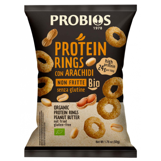 Γαριδάκια Φυστίκι 24% πρωτεϊνη ΒΙΟ 50γρ Χ/ΓΛ