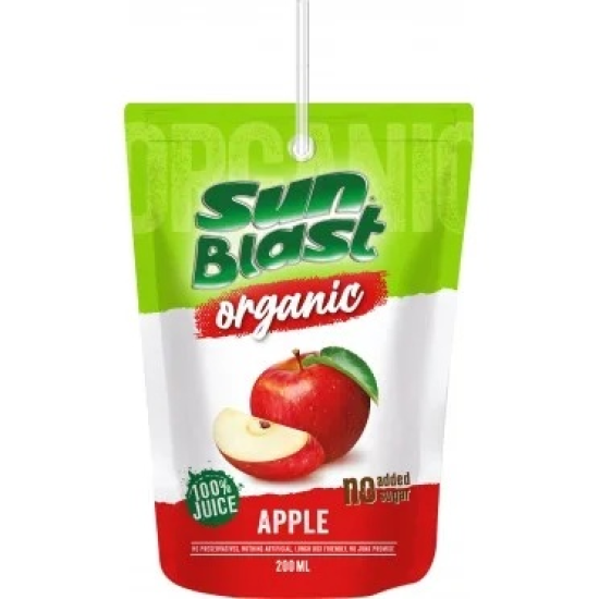 Χυμός Μήλο ΒΙΟ 200ML SUN BLAST