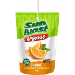 Χυμός Πορτοκάλι ΒΙΟ 200ML SUN BLAST