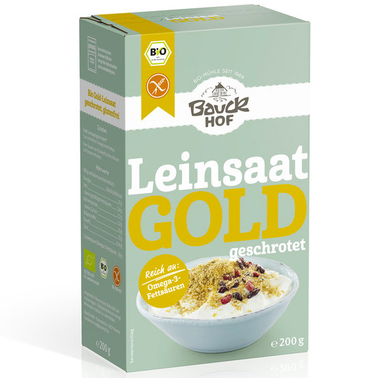 Χρυσός Λιναρόσπορος (σπασμένος) -Χ/ΓΛ BAUCKHOF 200g