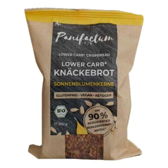 Κράκερ με Ηλιόσπορο Χ/ΓΛ (Low Carb & Gluten free) 200g