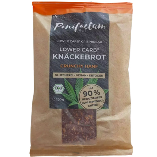 Κράκερ με Κάνναβη ΒΙΟ Χ/ΓΛ (Keto & Gluten Free) 200g