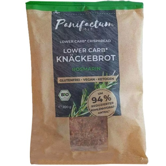 Κράκερ με Δεντρολίβανο ΒΙΟ Χ/ΓΛ (Keto & Gluten Free) 200g